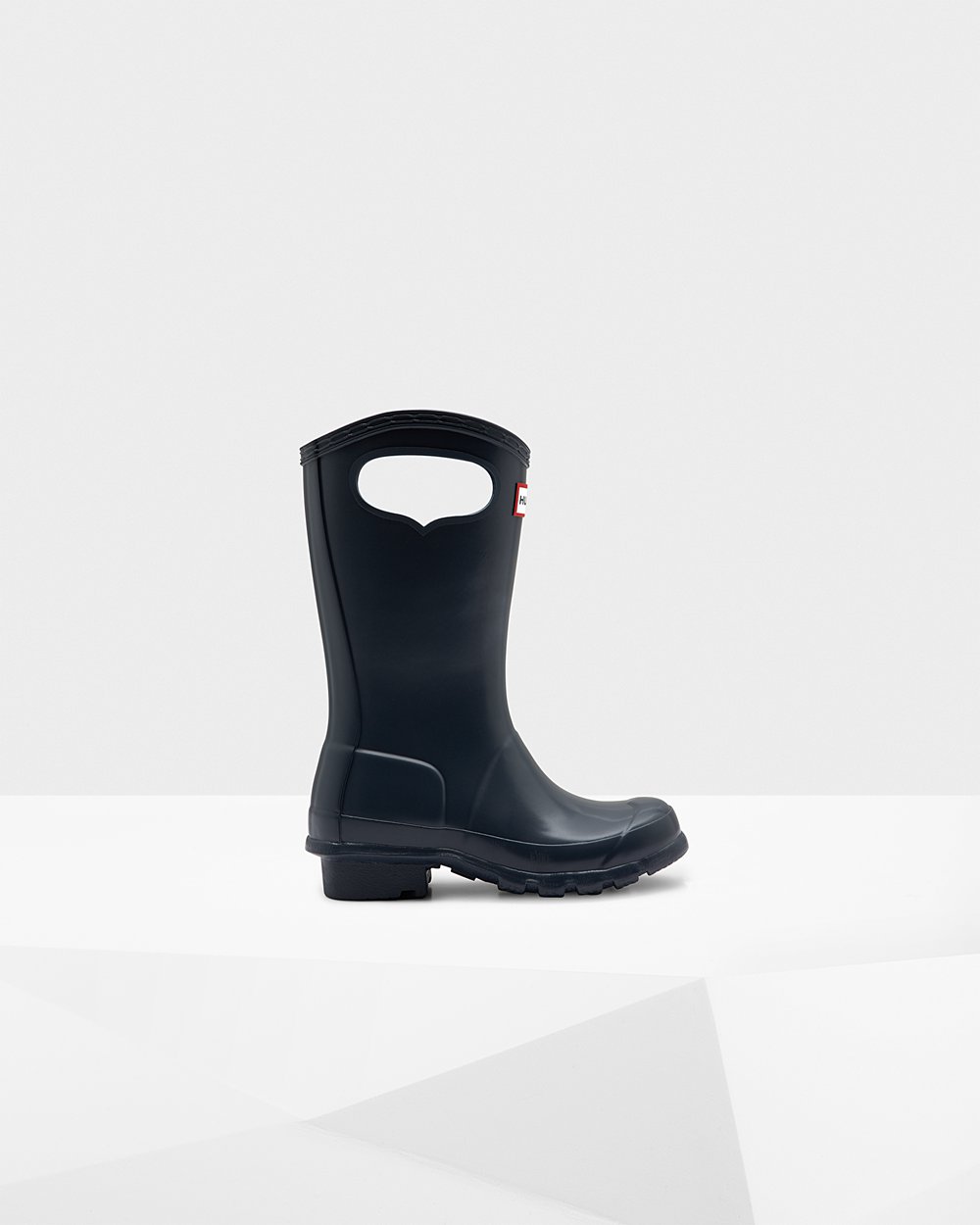 Botas de Lluvia Hunter Niños - Original Grab Handle - Azul Marino - NWEJULQ-80